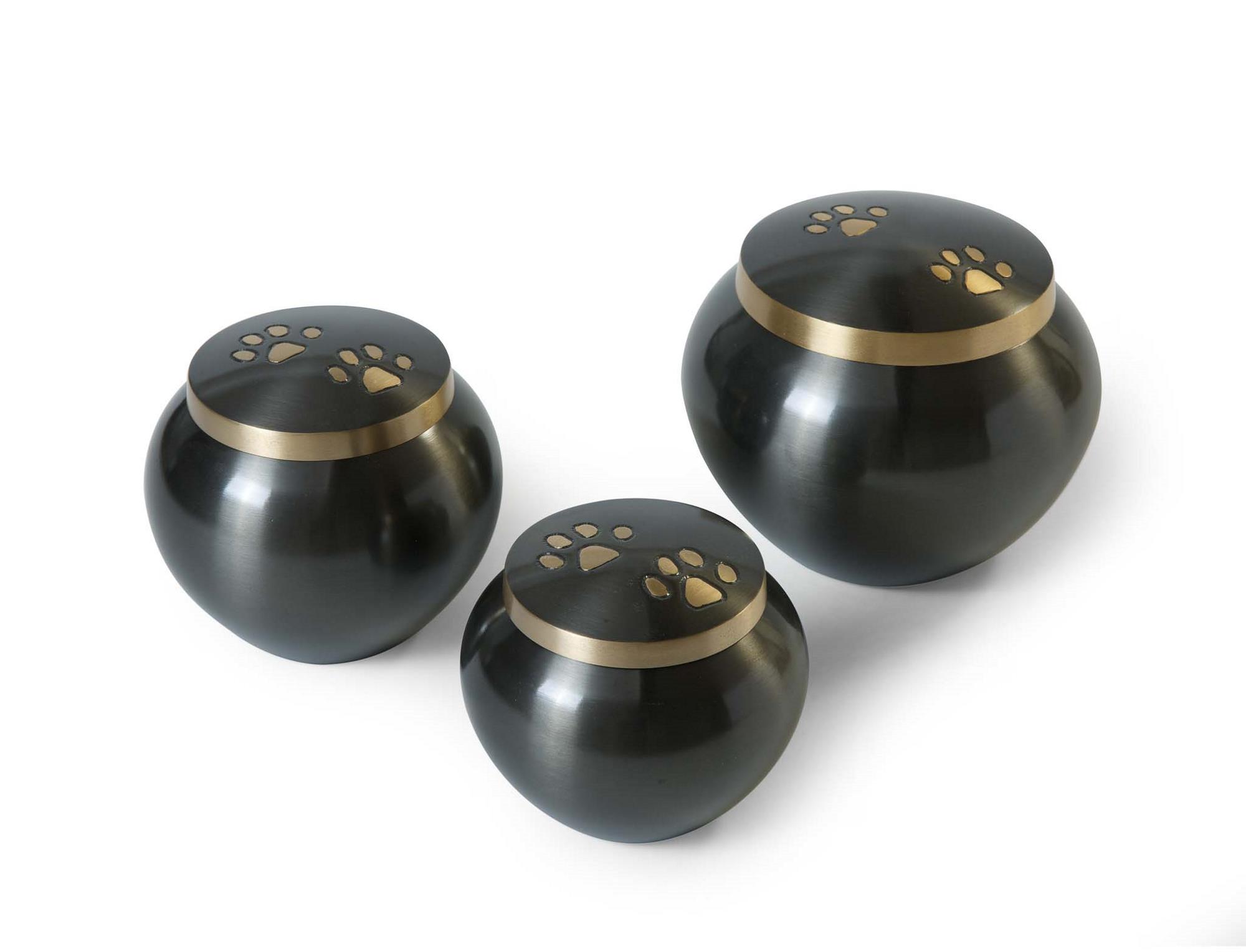 Brushed Metal Urn